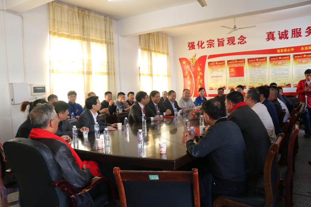 材环院校友座谈会现场